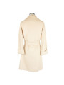 Jackets & Coats Elegant Wool Vergine Beige Women's Coat 1.150,00 € 8050249427894 | Planet-Deluxe