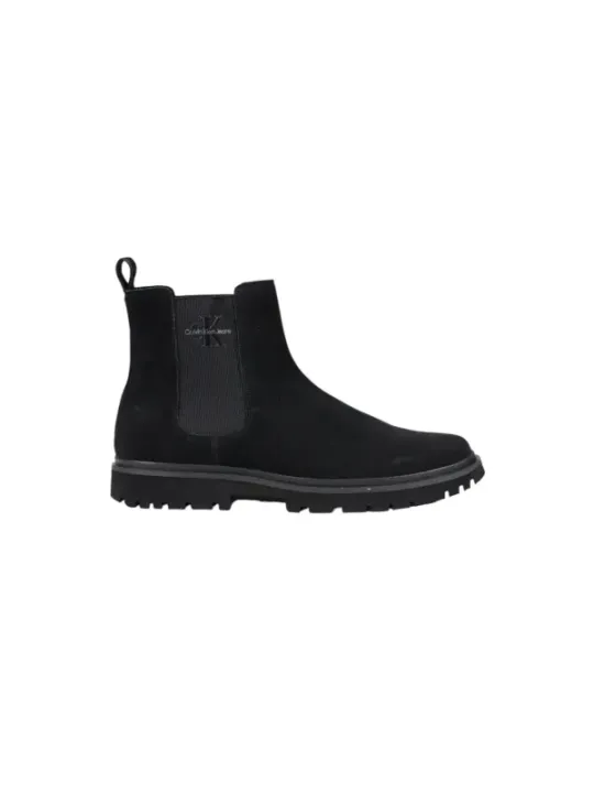 Schwarze Calvin Klein Chelsea Stiefel