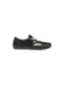 Schwarze Vans 479108 Sneaker mit Regenbogen