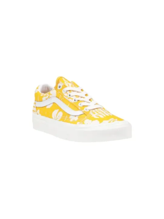 Gelbe und weiße Vans Sneaker