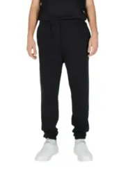 Schwarze Baumwoll-Sweatpants Underclub 479086