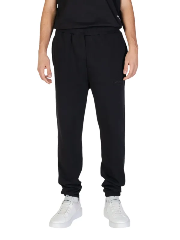 Schwarze Baumwoll-Sweatpants Underclub 479086