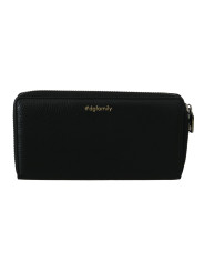 Wallets Elegant Black Leather Continental Wallet 600,00 € 8058091198290 | Planet-Deluxe