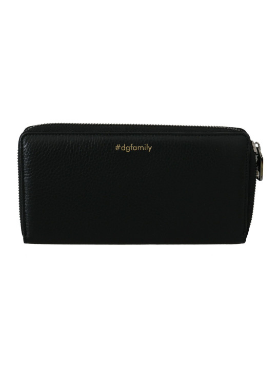 Wallets Elegant Black Leather Continental Wallet 600,00 € 8058091198290 | Planet-Deluxe