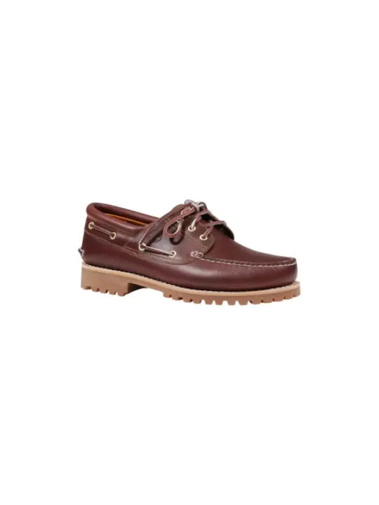 Robuste braune Timberland Lederstiefel