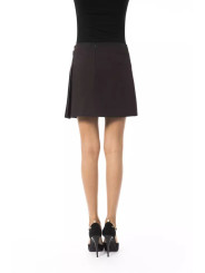 Skirts Chic Brown Tulip Short Skirt 240,00 €  | Planet-Deluxe