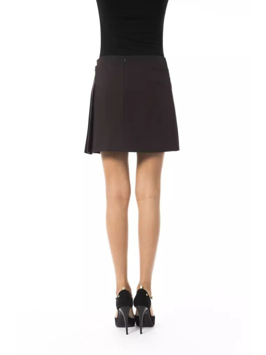 Skirts Chic Brown Tulip Short Skirt 240,00 €  | Planet-Deluxe