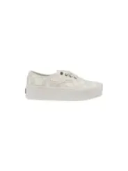 Weiße gewebte Vans Sneaker Schuhe
