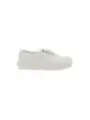 Weiße gewebte Vans Sneaker Schuhe
