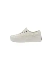 Weiße Vans Sneaker seitlich dargestellt