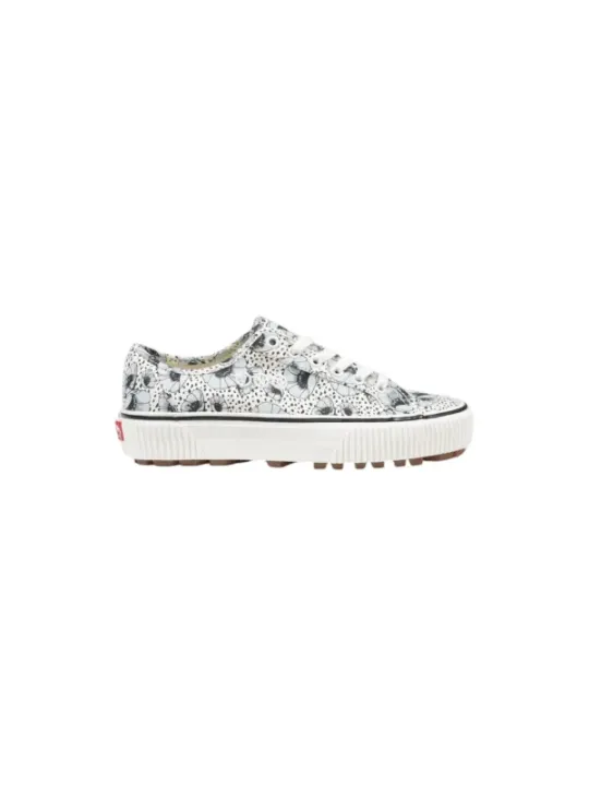 Weiße Vans 479106 Totenkopf-Sneakers