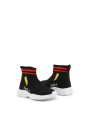 Schwarze Shone High-Top Sneaker