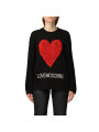 Sweaters Embossed Heart Ruffle Wool Blend Sweater 290,00 € 8054807946445 | Planet-Deluxe