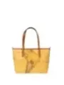 Gelbe Weltkarten-Handtasche Alviero Martini