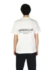 Weißes T-Shirt mit kurzem Ärmel
