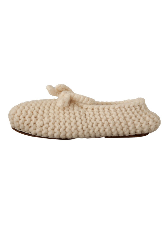 Flat Shoes Chic Wool Knit Ballerina Flats 1.000,00 € 8057155322824 | Planet-Deluxe