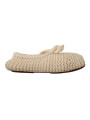 Flat Shoes Chic Wool Knit Ballerina Flats 1.000,00 € 8057155322824 | Planet-Deluxe