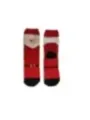 Weihnachtliche Socken mit Santa-Motiv