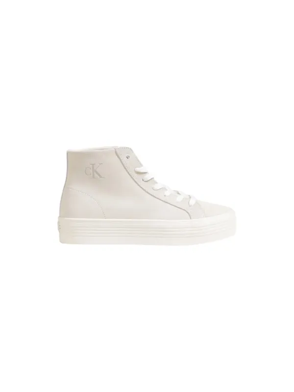 Weiße Calvin Klein High-Top Sneaker Weiße Calvin Klein High-Top Sneaker