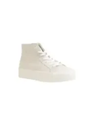 Weiße High-Top Sneaker von Calvin Klein