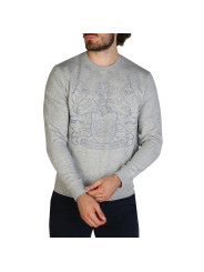 Grauer Aquascutum Pullover klassischer Schnitt