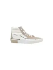 Weiße beige Vans High-Top Sneaker