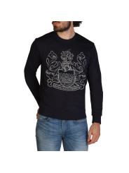 Blauer Aquascutum Langarmshirt mit Grafik