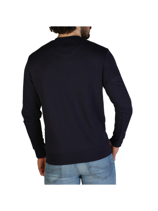 Blauer Aquascutum Sweatshirt Herrenmodell Jeans