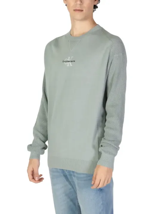 Sagegrüner Calvin Klein Jeans Pullover