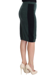 Skirts Emerald Elegance Wool-Blend Pencil Skirt 270,00 € 0789501866406 | Planet-Deluxe