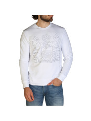 Aquascutum weißes Taurus Langarm-T-Shirt