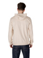 Cremefarbener Kapuzenpullover Ea7 483596