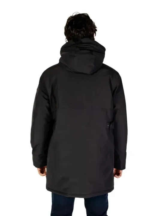Schwarze Replay Pufferjacke für Herren