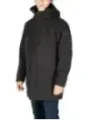 Schwarze Replay Herren Parka Jacke