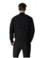 Schwarze Sportjacke, Rückansicht, Modell