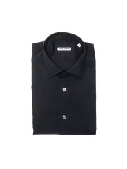 Shirts Elegant Slim Black Collar Shirt 140,00 € 2000045308954 | Planet-Deluxe