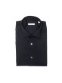 Shirts Elegant Slim Black Collar Shirt 140,00 € 2000045308954 | Planet-Deluxe