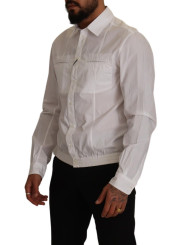 Shirts Elegant Italian White Cotton Shirt 800,00 € 8051569874337 | Planet-Deluxe