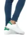 Weiße Adidas Leder Sneaker