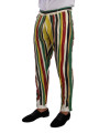 Jeans & Pants Elegant Striped Skinny Pants 900,00 € 8054802902156 | Planet-Deluxe