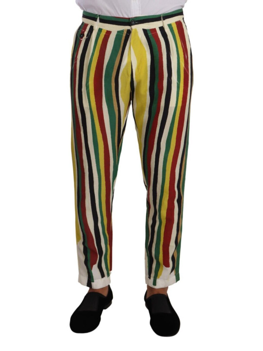 Jeans & Pants Elegant Striped Skinny Pants 900,00 € 8054802902156 | Planet-Deluxe