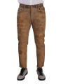 Jeans & Pants Authentic Distressed Denim Classic Trousers 1.600,00 € 8057155081387 | Planet-Deluxe
