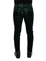 Jeans & Pants Sleek Cotton-Blend Skinny Denim Jeans 900,00 € 8054802817832 | Planet-Deluxe
