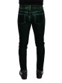 Jeans & Pants Sleek Cotton-Blend Skinny Denim Jeans 900,00 € 8054802817832 | Planet-Deluxe