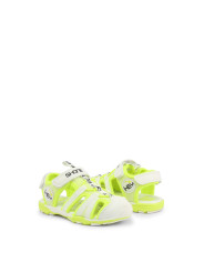 Weiße Kinder Sandalen mit Klettverschluss