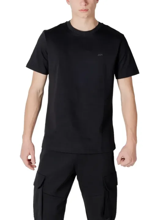 Dunkelgraues Antony Morato Rundhals-T-Shirt