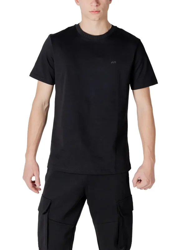 Dunkelgraues Antony Morato Rundhals-T-Shirt