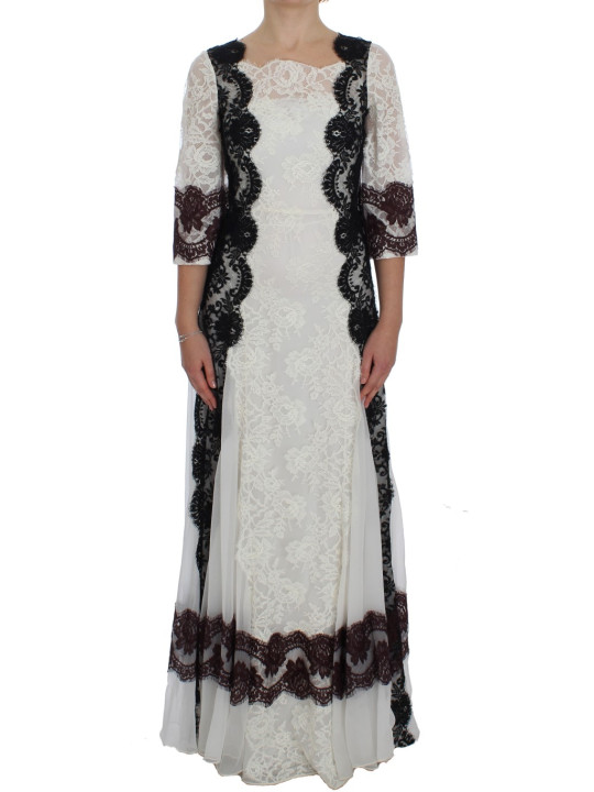 Dresses Floral Lace Silk Blend Maxi Dress 9.800,00 € 8053901550060 | Planet-Deluxe