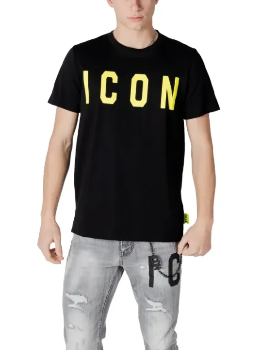 Zerrissene Jeans mit ICON T-Shirt