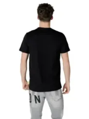Graue Jeans mit ICON-Schriftzug